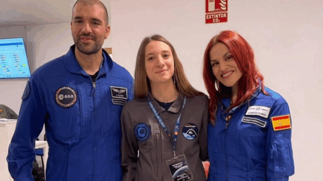 Maria Sánchez, participant al programa “Astronauta per un dia”