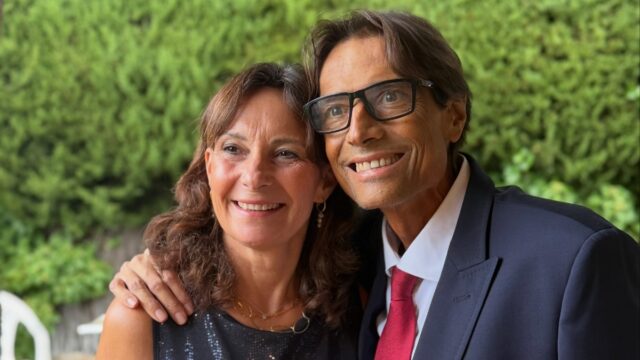Gustavo Oliva i la seva dona. Foto: Xarxes
